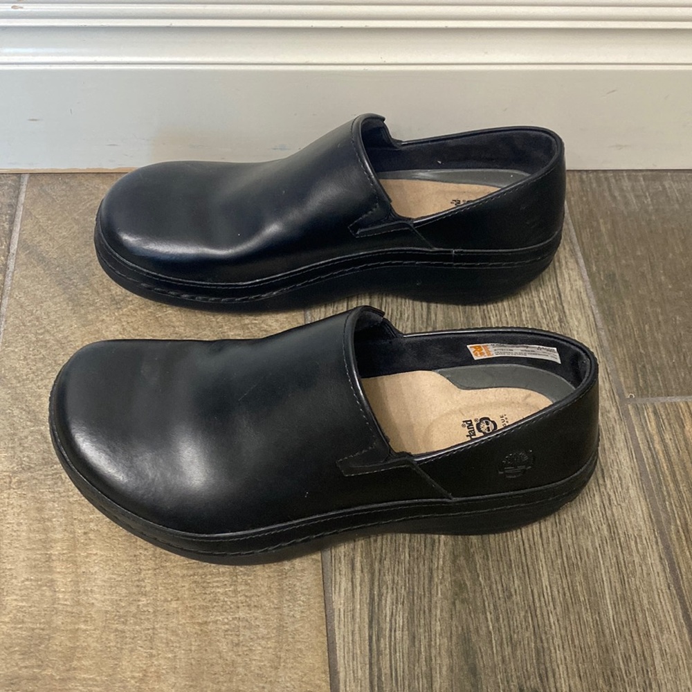 Timberland pro black shoes size 9.5 M